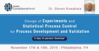 DOE and SPC for Process Development and Validation 2016